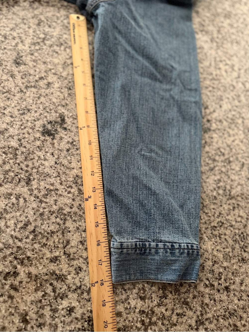 Venezia Jean Jacket Size 18/20 Medium Wash Plus Size Full Button Front Stretch - Picture 10 of 10